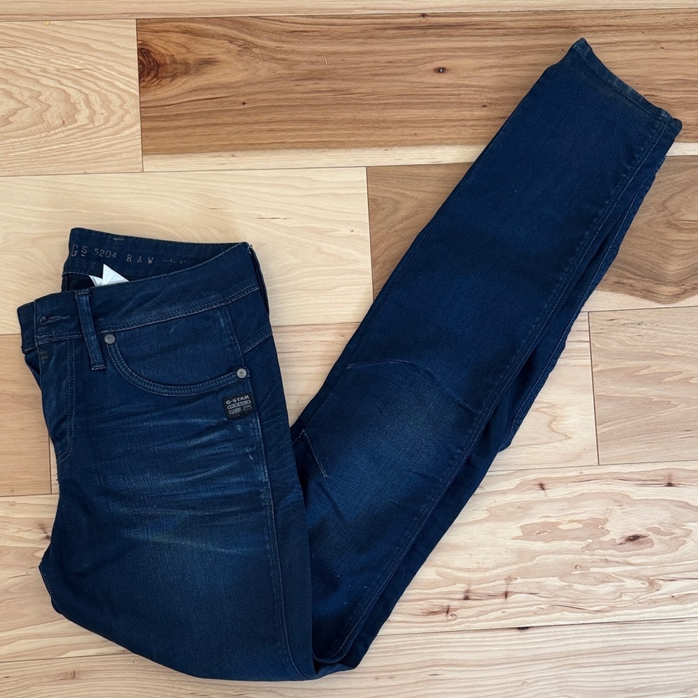 G-Star Women's Deep Indigo Skinny Jeans